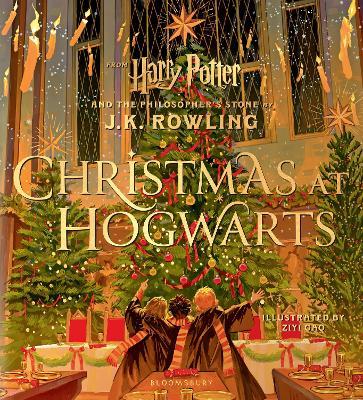 Christmas at Hogwarts: A joyfully illustrated gift book featuring text from ‘Harry Potter and the Philosopher’s Stone’ - J.K. Rowling - cover