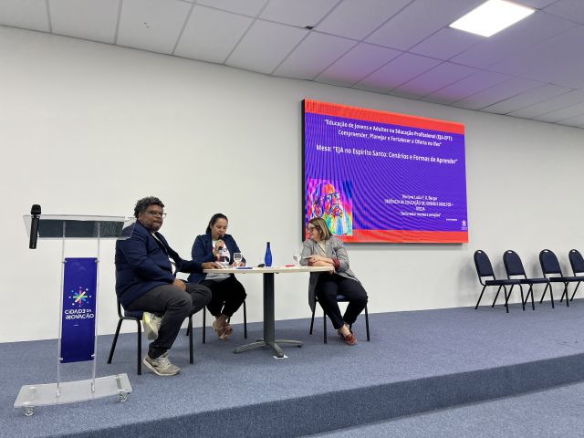 Evento apresenta panorama da Educação de Jovens e Adultos na Rede Federal e no ES