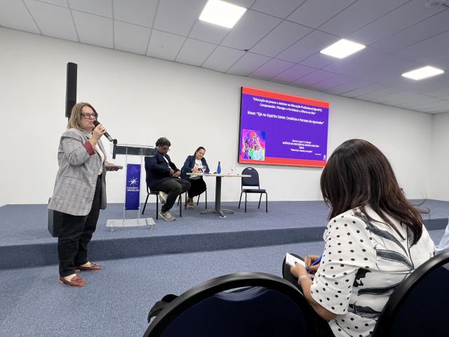 Evento apresenta panorama da Educação de Jovens e Adultos na Rede Federal e no ES