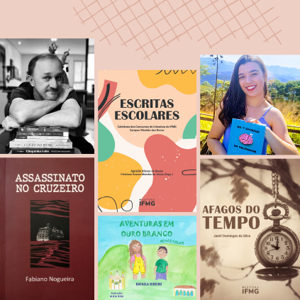 Autores do IFMG: conheça algumas das obras literárias escritas por alunos e servidores