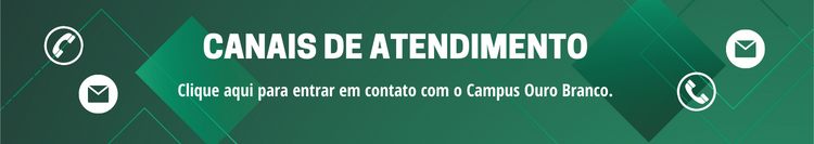 Canais de Atendimento do IFMG Campus Ouro Branco