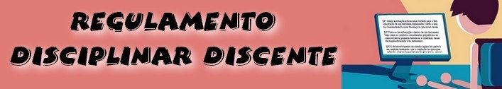 Banner Regulamento Disciplinar Discente