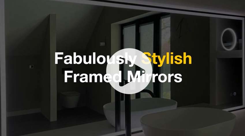 Framed Bathroom Mirrors