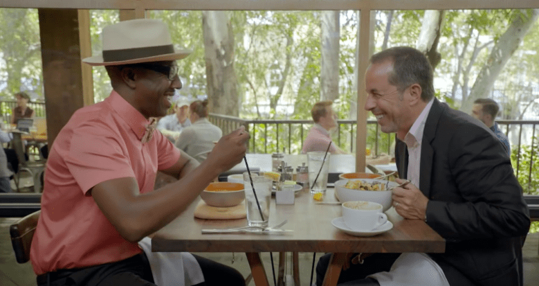 JB Smoove and Jerry Seinfeld