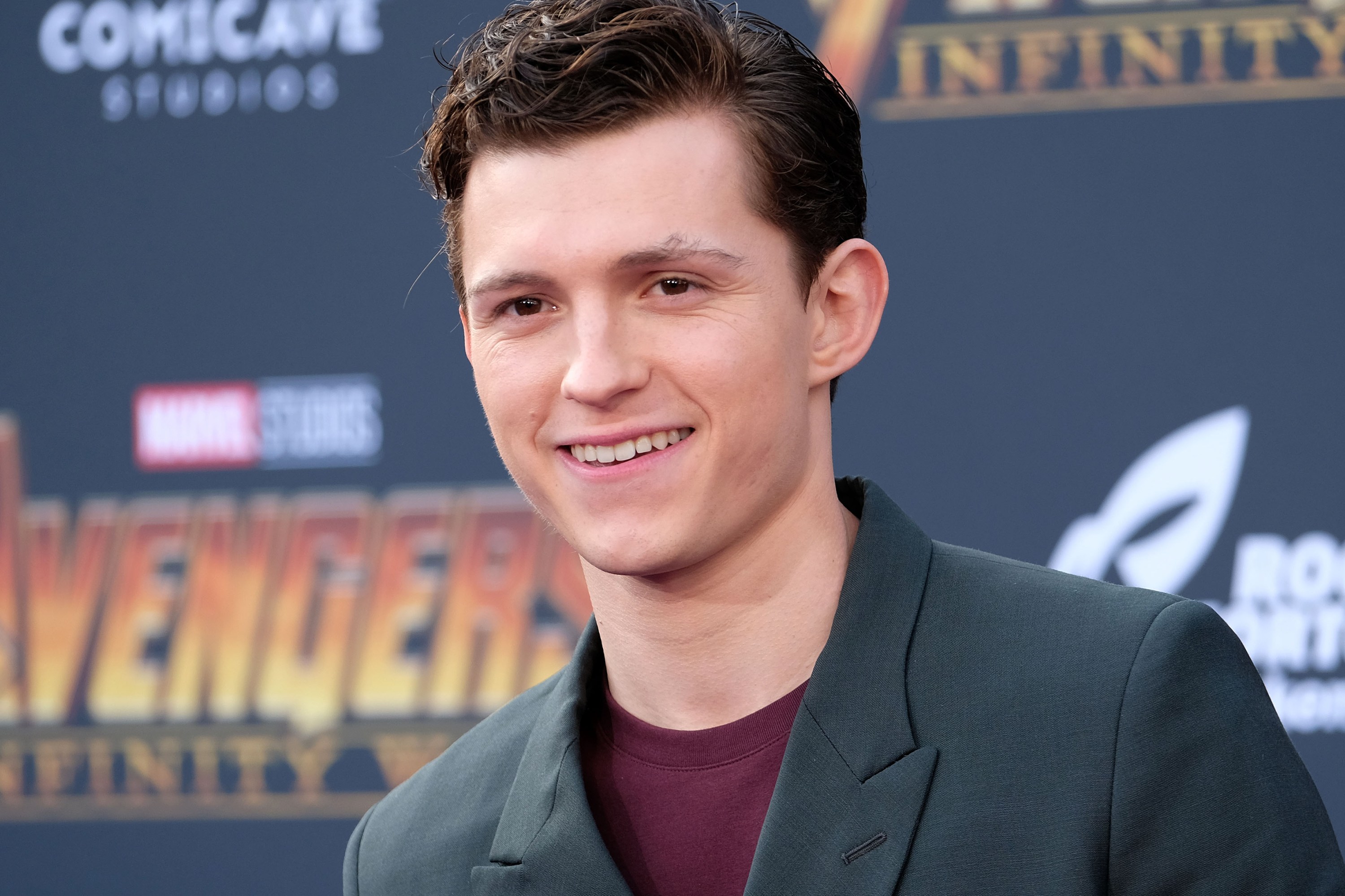 Tom HollandAvengers Infinity War film premiere Arrivals Los Angeles USA 23 Apr 2018