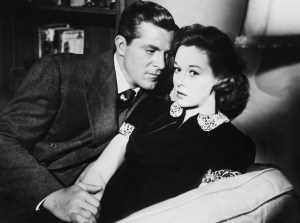 MY FOOLISH HEART, from left: Dana Andrews, Susan Hayward, 1949