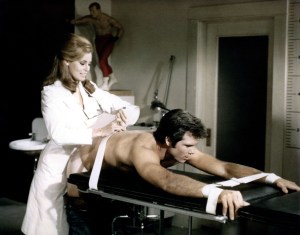 MYRA BRECKINRIDGE, from left, Raquel Welch, Roger Herren, 1970. TM and Copyright ©20th Century-Fox Film Corp. All rights reserved/courtesy Everett Collection