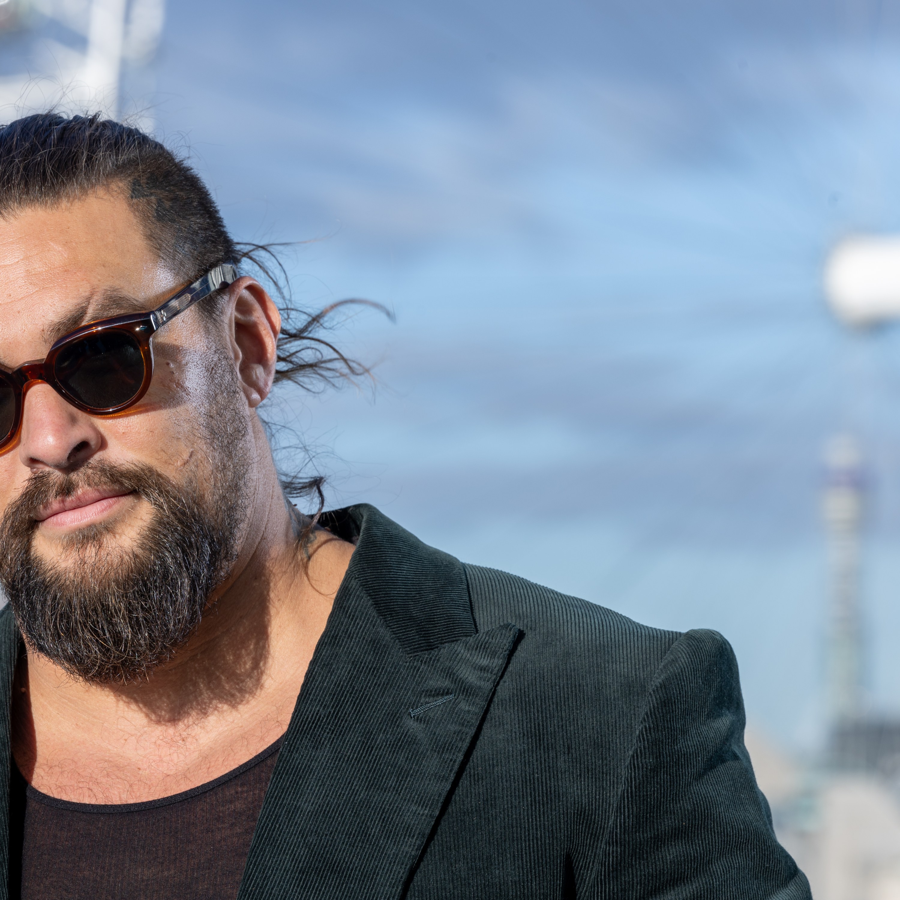 LONDON, ENGLAND - DECEMBER 11: Jason Momoa attends the "Aquaman" photocall  on December 11, 2023 in London, England. (Photo by Shane Anthony Sinclair/Getty Images)