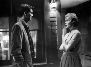 PSYCHO, Anthony Perkins, Janet Leigh, 1960