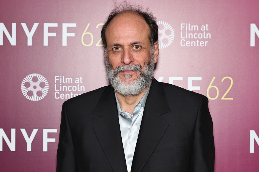 Luca Guadagnino poses backstage at the Queer' premiere during the 62nd New York Film Festival at Film at Lincoln Center on October 06, 2024 in New York City.