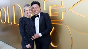 Kristin Hodge and husband, Jon M. Chu