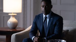 A man in a suit; Sterling K. Brown in 'Paradise'