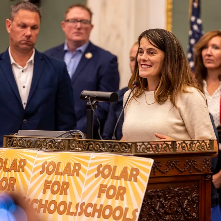 State Representative Elizabeth Fiedler introduced and championed legislation that will provide state grants for solar panels on Pennsylvania schools.