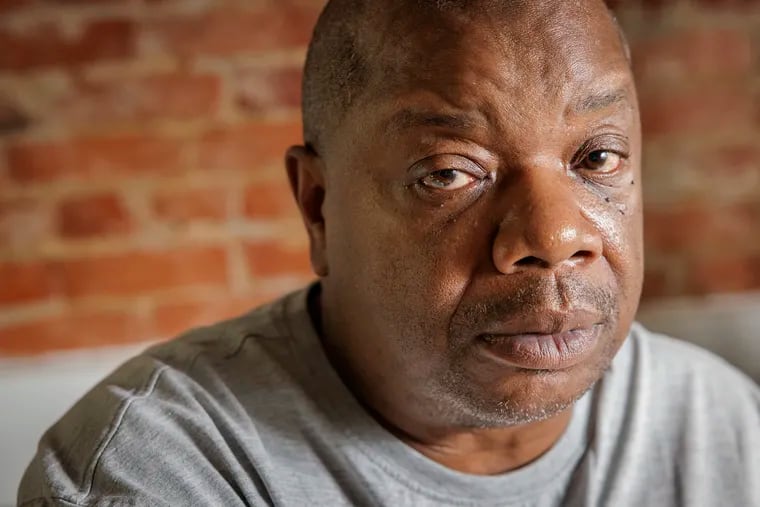 Anthony Bing, a 64-year old veteran, in his home in the Kensington section of Philadelphia. Bing submits regular urine tests for drugs and alcohol. For over a year, his urine tests have come back positive for alcohol, even though he isn't drinking any alcohol. Doctors recently helped him figure out why.