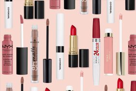 Collage of popular Drugstore Lipstick