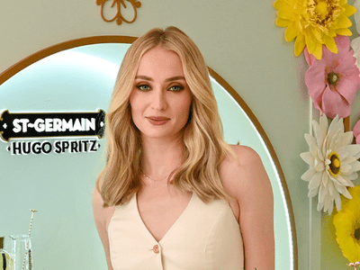 Sophie Turner wears white outfit