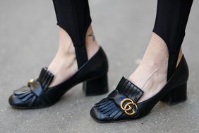 loafers with leggings