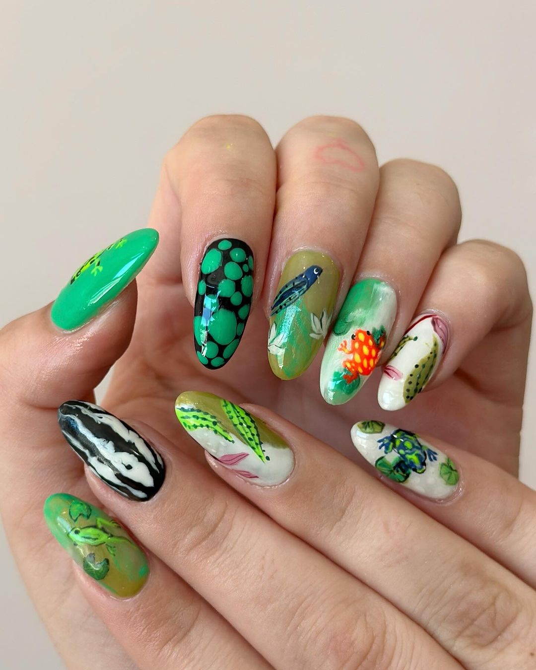 One With Nature Virgo Nails