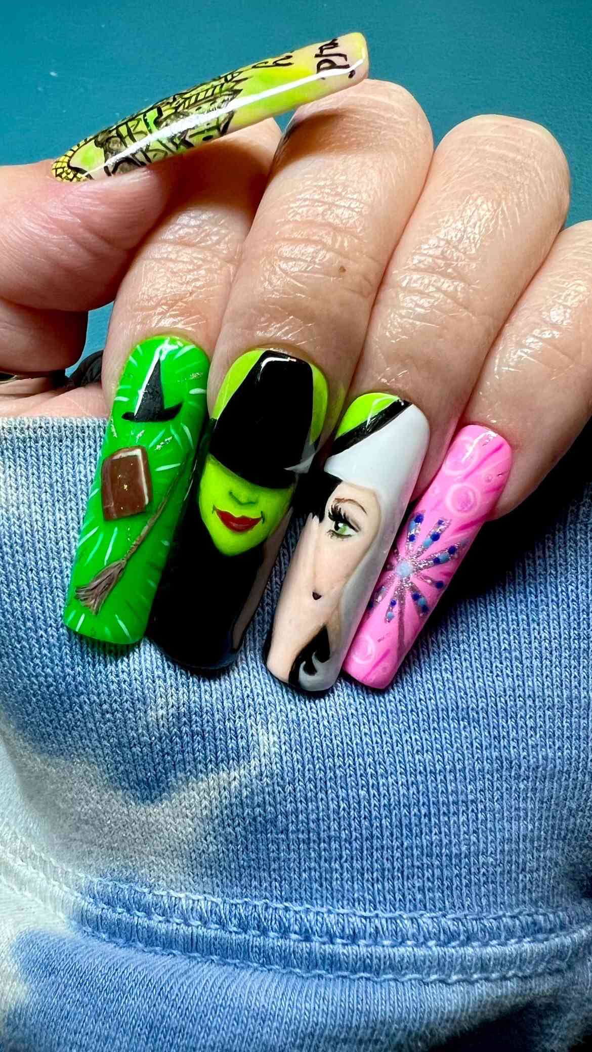 Original Broadway Cast Wicked Manicure Ideas