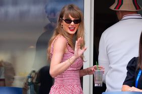 Taylor Swift in Red Gingham Dress