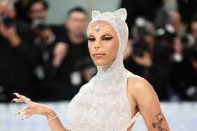 Doja Cat dressed as a cat at the 2023 Met Gala.