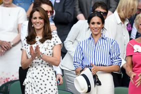 Kate Middleton Meghan Markle Wimbledon 2018