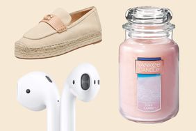 Coach Slip On Shoes, Apple Ear Buds, Yankee Pink Sands Candle