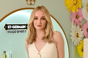 Sophie Turner wears white outfit