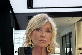 Martha Stewart posing for a mirror selfie 