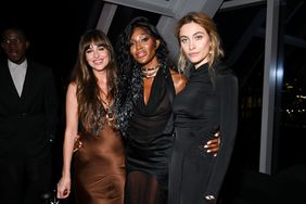 Dakota Johnson, Naomi Campbell, and Paris Jackson at the Bulgari Studio Party