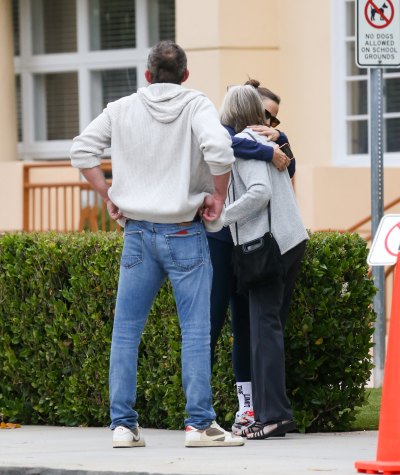 Ben Affleck, Jennifer Garner and Christopher Anne Boldt