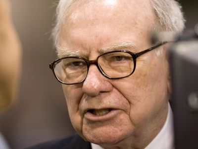 Close up shot of Warren Buffett