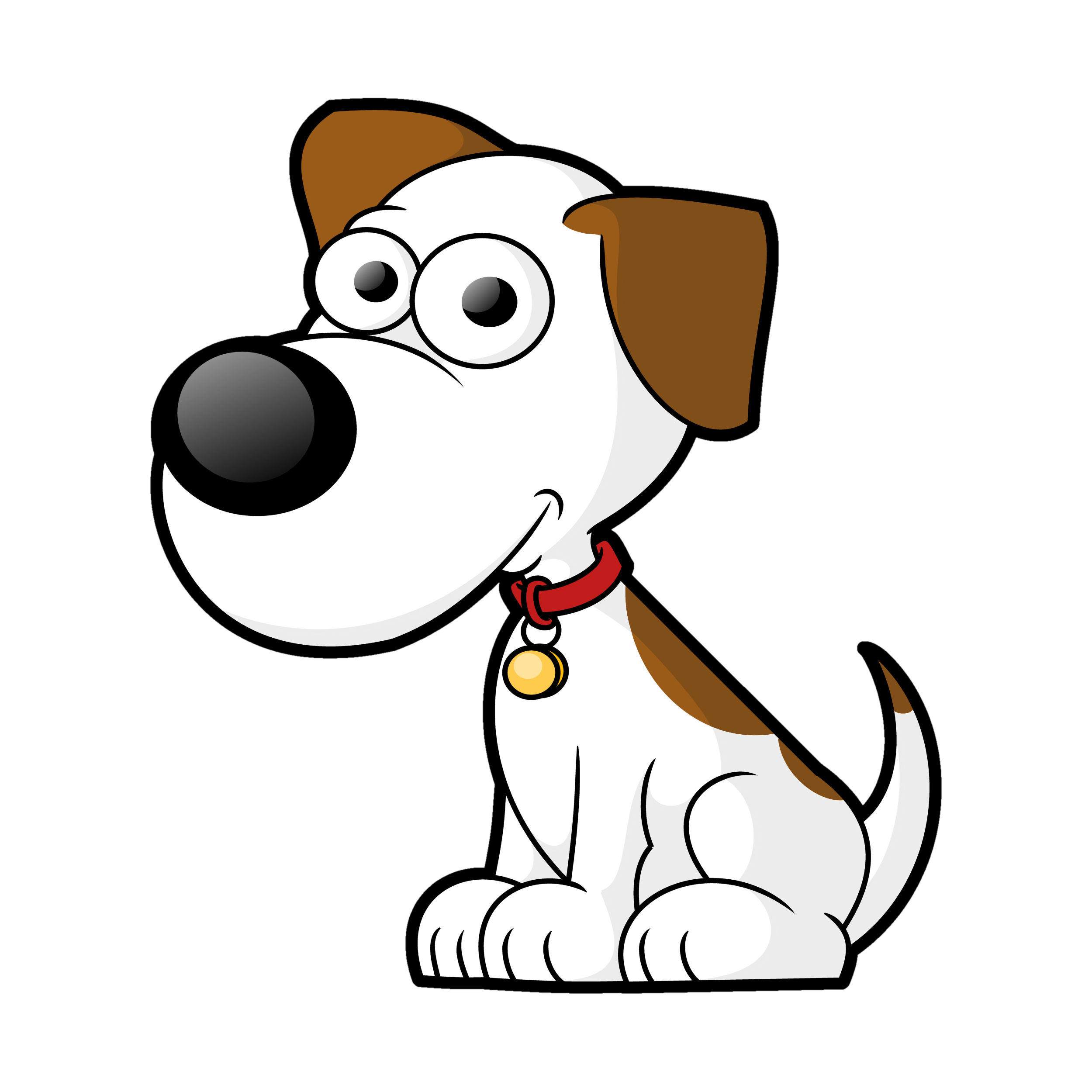 Free Cartoon Dog Vector Clip Art - Free Vectors