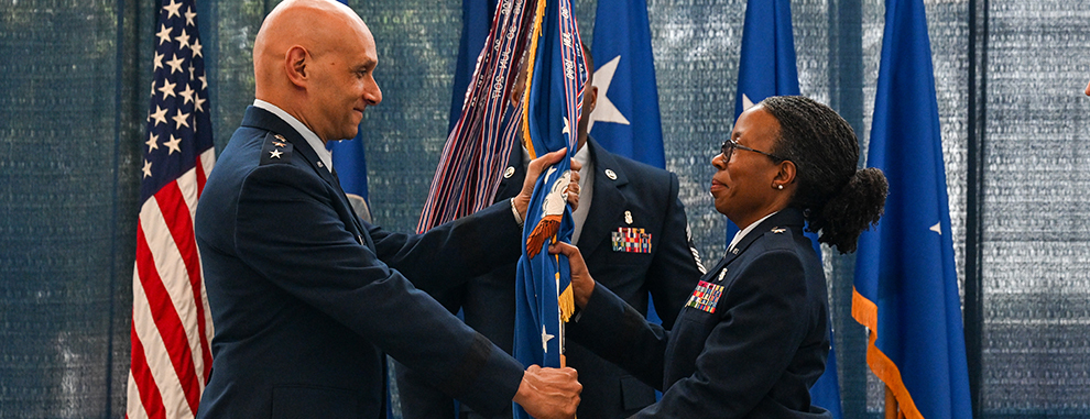 New commander takes the helm of Air Force's top medical wing