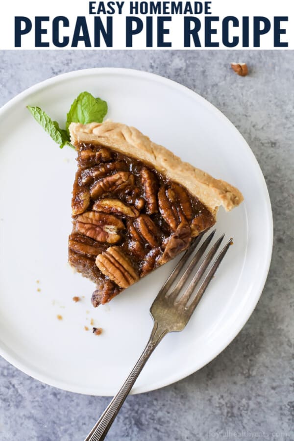 pinterest image for Pecan Pie