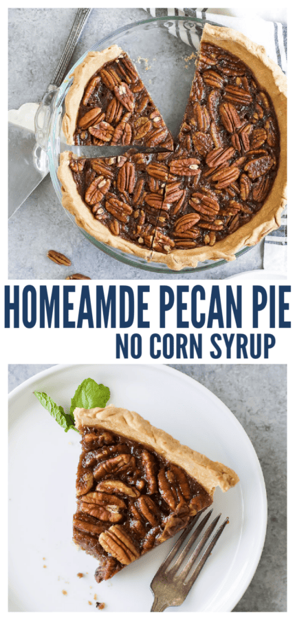 pinterest image for Pecan Pie