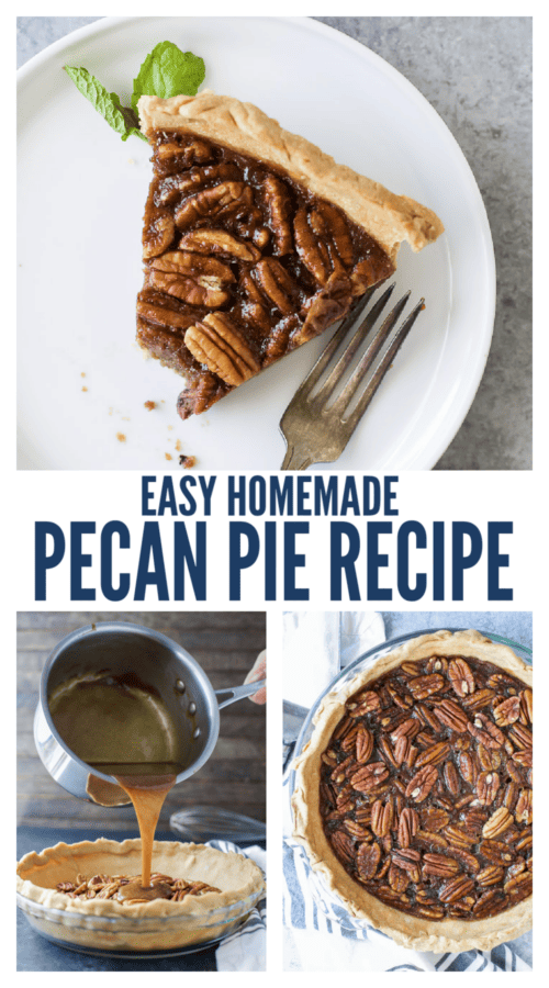 pinterest image for Pecan Pie