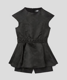 GIRLS JACQUARD DRESS