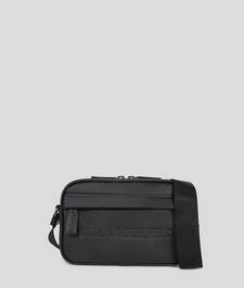 K/ESSENTIAL LEATHER CROSSBODY BAG