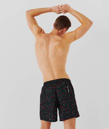 GEOMETRIC PRINT BOARD SHORTS