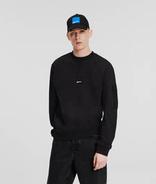 KLJ MIX MATERIAL SWEATSHIRT