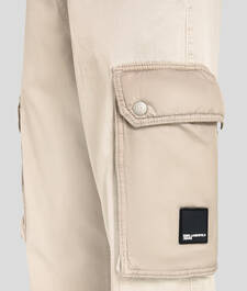 PANTALONES UTILITY CON MEZCLA DE MATERIALES KLJ