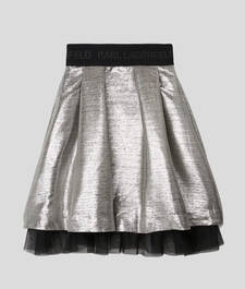 GIRLS METALLIC SKIRT