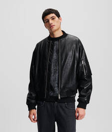 KLJ COATED BOMBER JACKET