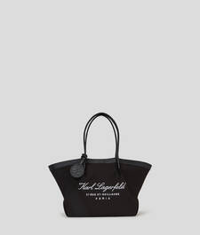 BOLSO TOTE DE LONA MEDIANO HOTEL KARL