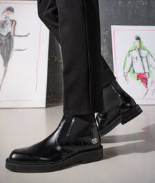 K/ARCHIVE KRAFTMAN CHISEL TOE CHELSEA BOOTS