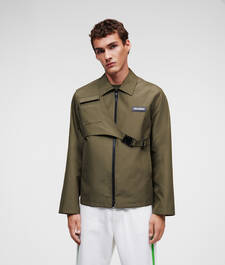 SUMMER JACKET WITH DETACHABLE POCKET