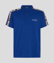 KARL LOGO BEACH POLO SHIRT