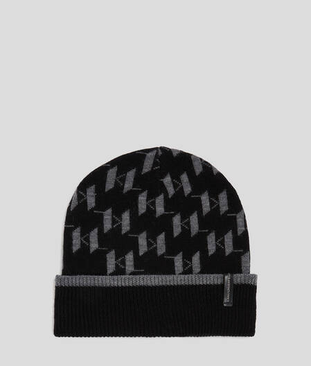 K/MONOGRAM BEANIE