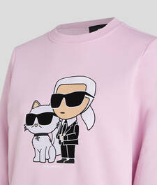 KARL IKONIK KARL & CHOUPETTE SWEATSHIRT